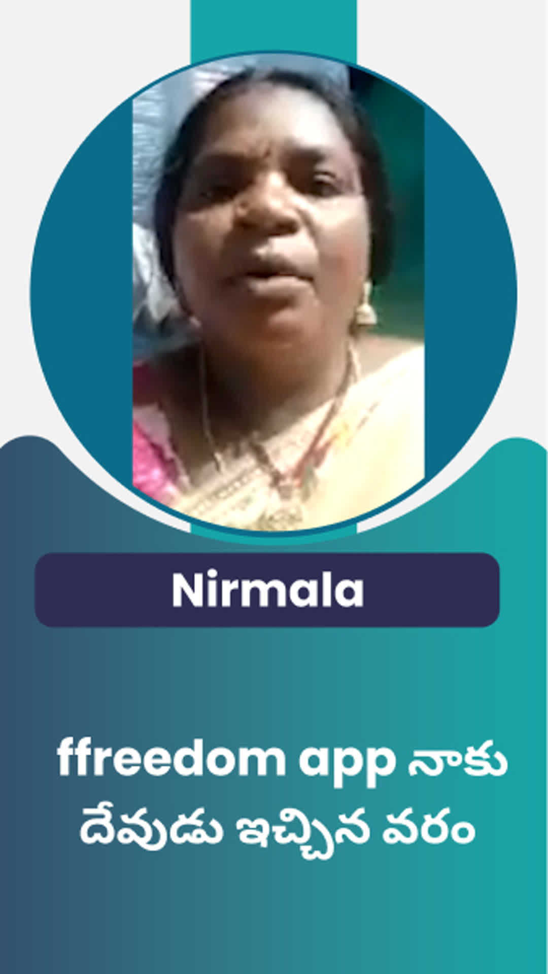 D vijaya NIRMALA's Honest Review of ffreedom app - Khammam ,Telangana