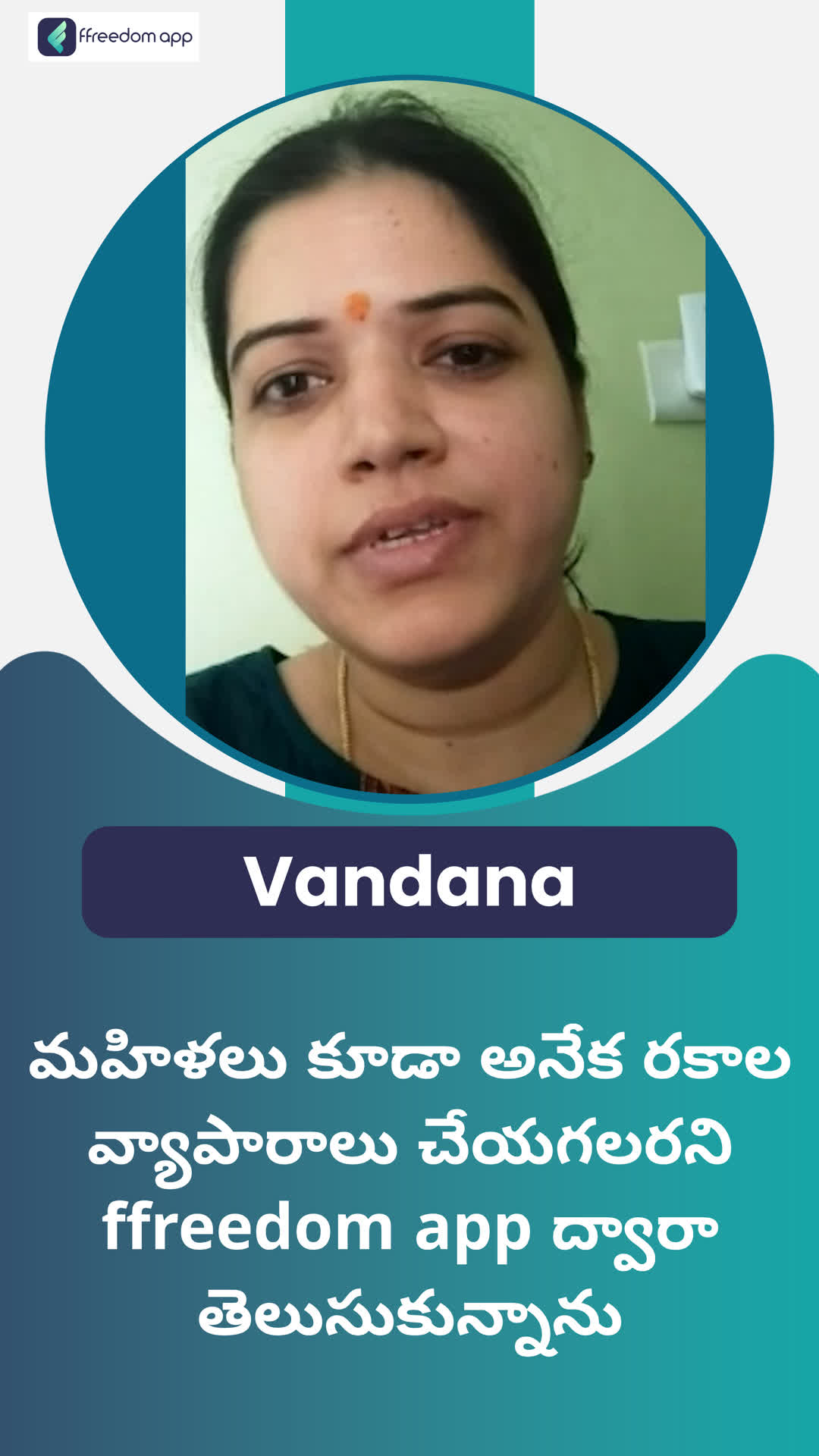 Vandanaa's Honest Review of ffreedom app - Hyderabad ,Telangana